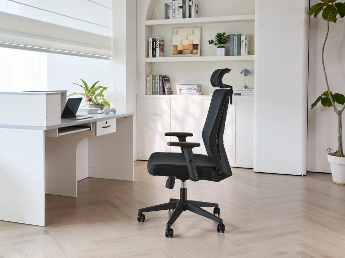 Кресло офисное компьютерное EVOLUTION ErgoLine 3 Black