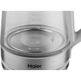 Чайник электрический HAIER HK-501, 1.7л, стекло/пластик