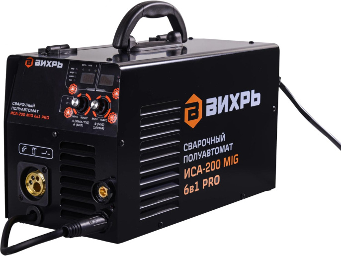 Сварочный полуавтомат Вихрь ИСА-200 MIG PRO, инвертор [65/185]