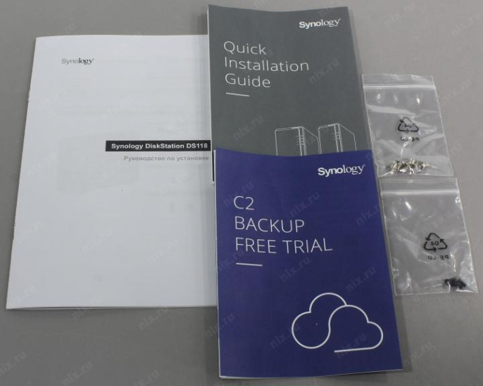 SYNOLOGY DS118 СХД настольное исполнение 1BAY NO HDD DS118