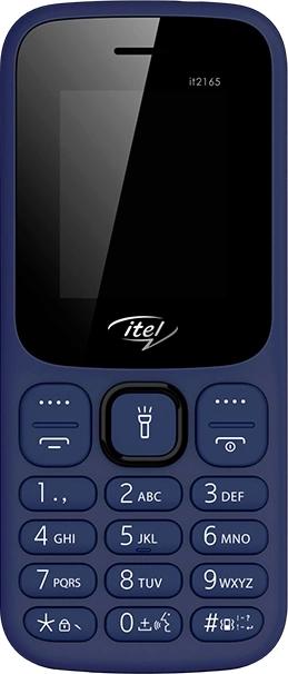 Мобильный телефон Itel it2165 темно-синий моноблок 1.77" GSM900/1800 10066899