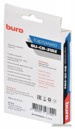 Устройство чтения карт памяти USB2.0 Buro BU-CR-2102 белый