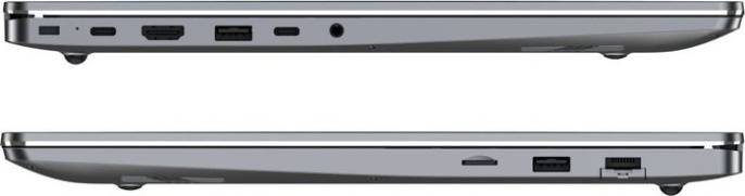 Ноутбук TECNO MegaBook K16SFA AMD Ryzen 5 7535HS 3300MHz/16"/1920x1200/16GB/512GB SSD/AMD Radeon 660M/Wi-Fi/Bluetooth/Windows 11 Home (71005000406) Grey