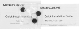 Коммутатор Mercusys MS106P L2 6x100Мбит/с 4PoE+ 67W неуправляемый