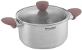 Кастрюля Rondell Bueno RDS-1587 2.8л. d 20см с крышкой стальной