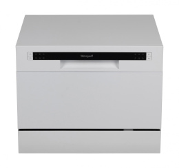 Посудомоечная машина WEISSGAUFF TDW 4006,  компактная, настольная, 55см, загрузка 6 комплектов, белая [419427]