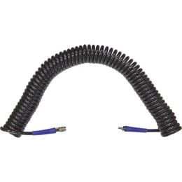 Шланг спиральный 15 м; 10х14 мм с быстросъемными соединениями WIEDERKRAFT WDK-65815