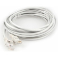 Гарнизон PC-UTP-5e-5 кат.5e, Патч-корд UTP 5м, литой, многожильный серый