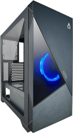 Корпус ATX AZZA Eclipse, Midi-Tower, без БП,  черный [csaz-440 eclipse]