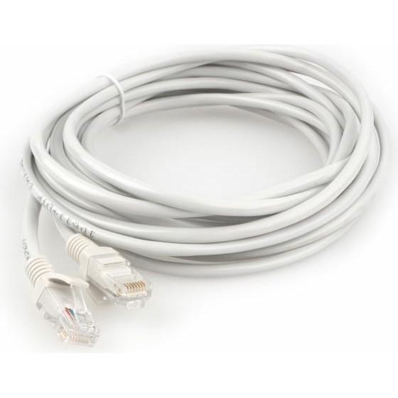 Гарнизон PC-UTP-5e-5 кат.5e, Патч-корд UTP 5м, литой, многожильный серый