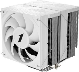 Кулер 1stPlayer CY12D Белый CY12D-WH Intel LGA1851/1700/1200/115x, AMD AM5/AM4, крепление на винтах, 6 тепловых трубок 6мм , размер вентилятора: 120x120x25мм, гидравлический подшипник, 1900об/мин, 57.56CFM, 38.21dB A