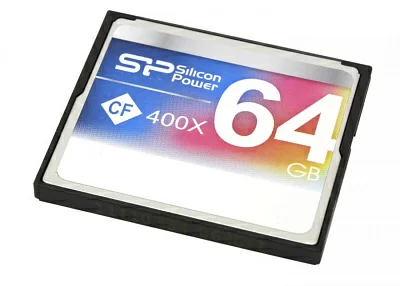 Карта памяти Silicon Power SP064GBCFC400V10 CompactFlash Card 64Gb 400x