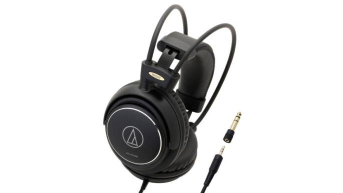 Наушники AUDIO-TECHNICA ATH-AVC500, 3.5 мм, мониторные, черный [15118254]