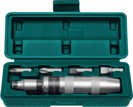 Отвертка с насадками  Kraftool 25555, 6 предметов, в жестком кейсе