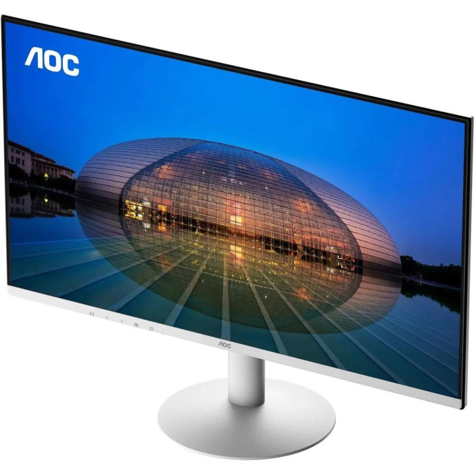 Монитор 23.8" AOC 24B30H3/BW IPS, 1920x1080, 120Hz, 4ms, 300сd/m, 1500:1 | VGA , HDMI 1.4 | ExPSU, Vesa 100, White
