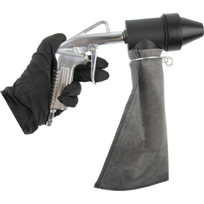 Пескоструйный пистолет OPTIMUS с системой рециркуляции абразива OPT-PS10