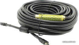 VCOM VHD6020D-30MB Кабель HDMI 19M/M ver:1.4+3D, 30m, позолоченные контакты, 2 фильтра