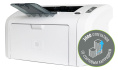 Принтер лазерный Cactus CS-LP1120W A4 белый в комплекте: картридж + кабель USB A m - USB B m