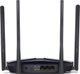 Wi-Fi роутер MERCUSYS MR70X, Wi-Fi 6, AX1800, 2.4/5ГГц, 3 LAN, черный