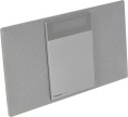 Микросистема Panasonic SC-HC410EG-S серебристый 40Вт CD CDRW FM USB BT