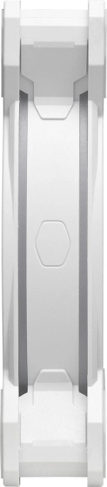 Вентилятор Cooler Master MasterFan MF120 Halo2 120мм, 4-pin, 2050об/мин, 27 дБ, ARGB, белый, Ret [mfl-b2dw-21np2-r2]