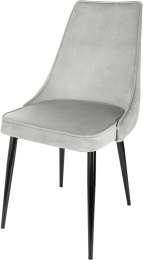 Стул Бюрократ CH-K4, на ножках, ткань, светло-серый [ch-k4_1/hl09]