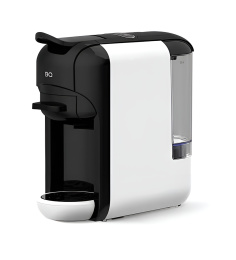 Кофеварка BQ CM3000 Черный/Белый 3в1, мощность: 1450 Вт, объем резервуара для воды: 0.6 л, тип кофе: молотый, капсулы Nespresso и Dolce Gusto, максимальная высота чашки: 9 см
