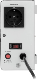 Стабилизатор напряжения Smartwatt AVR Slim 1000RW 1000ВА белый 4512020310001