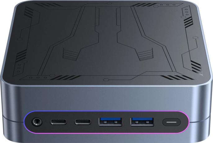 Неттоп Acer Gadget ETBox X Intel Core i3 1220P,  DDR4 16ГБ, 512ГБ(SSD),  Intel UHD Graphics,  Windows 11 Pro,  черный и серый