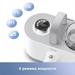 Машинка для стрижки Trouver G1 Pro белый 240Вт насадок в компл:7шт