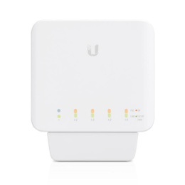 Коммутатор Ubiquiti UniFi Switch Flex |USW-Flex| PoE-коммутатор, 5х 1G RJ45, раздача 46 Вт (027595)