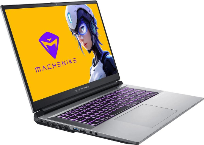 Ноутбук Machenike L17 Satellite S Core i5 12450H 16Gb SSD512Gb NVIDIA GeForce RTX 3050 4Gb 17.3" IPS FHD 1920x1080 FreeDOS grey WiFi BT Cam 2668mAh JJ00GX00JRU