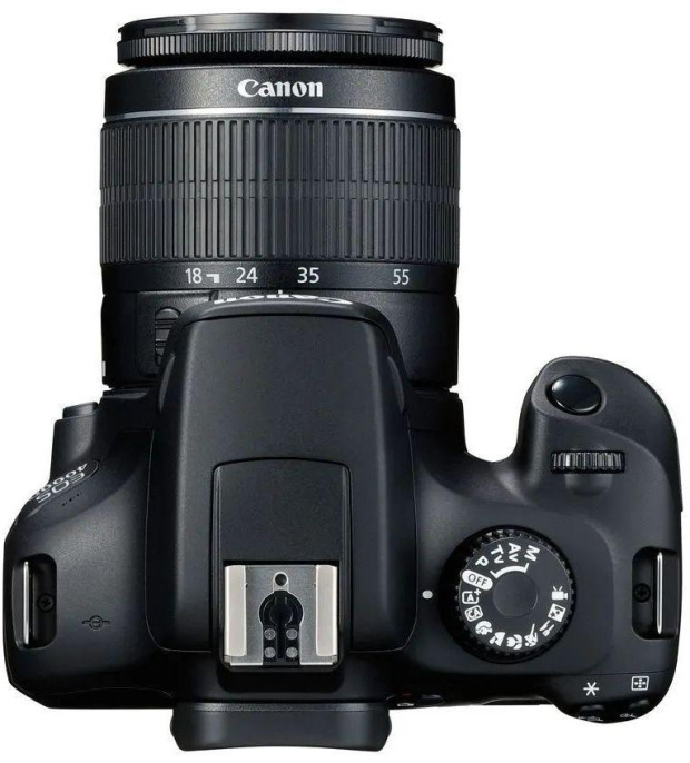 Зеркальный фотоаппарат Canon EOS 4000D kit ( Ef-S 18-55mm f/3.5-5.6),  черный