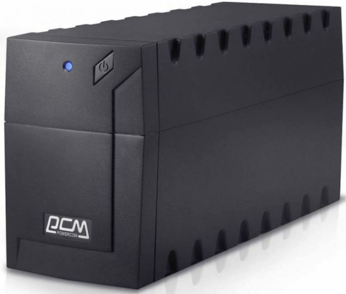 Источник бесперебойного питания Powercom Back-UPS RAPTOR, Line-Interactive, 600VA / 360W, Tower, RPT-600A