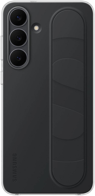 Чехол (клип-кейс) Samsung Grip Case, для Samsung Galaxy S25 FE, черный [ef-gs731cbegru]