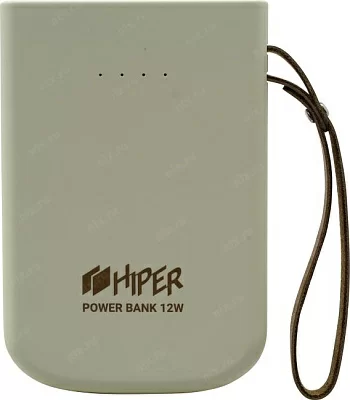 Внешний аккумулятор HIPER Power Bank TRAVEL 5K Lemon (USB 2.1А 5000mAh Li-Pol)
