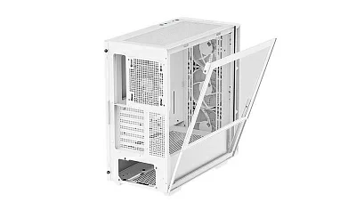 Корпус Deepcool CH560 WH без БП, боковое окно (закаленное стекло), 3x140мм ARGB вентилятор спереди и 1x120мм ARGB вентилятор сзади, белый, ATX