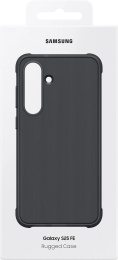 Чехол (клип-кейс) Samsung Rugged Case, для Samsung Galaxy S25 FE, противоударный, черный [ef-rs731cbegru]