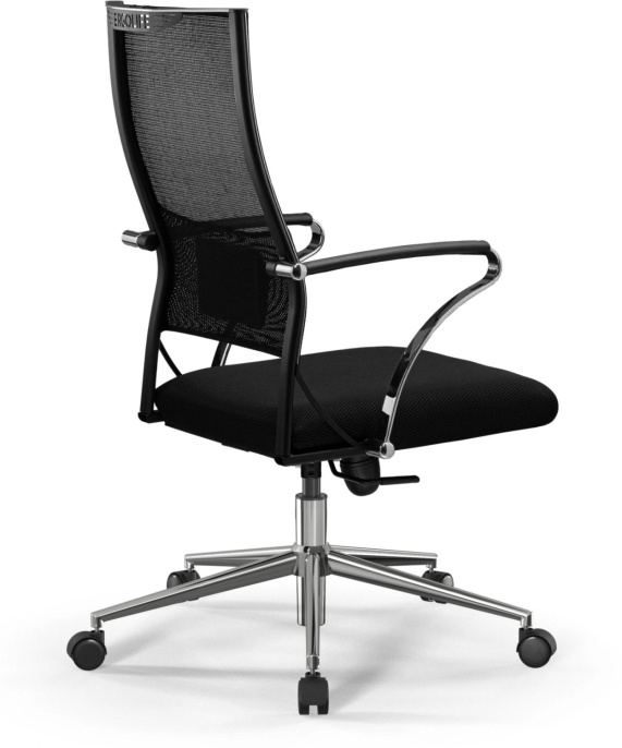 Кресло МЕТТА Sit Air-180 B2-290K (M10.B23.G18.W02), на колесиках, сетка/ткань, черный/черный [z509385244]