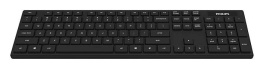 Аксессуары Philips Беспроводная Клавиатура SPK6103, 2,4 GHz 104 клав, русская заводская раскладка, бесшумная, чёрный SPK6103B/60