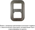 Экран на раме Cactus 100" 127x224см Alr Expert CS-PSALRE-224X127-WM 16:9 настенный натяжной черный