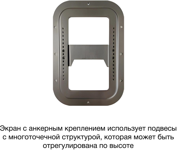 Экран на раме Cactus 100" 127x224см Alr Expert CS-PSALRE-224X127-WM 16:9 настенный натяжной черный
