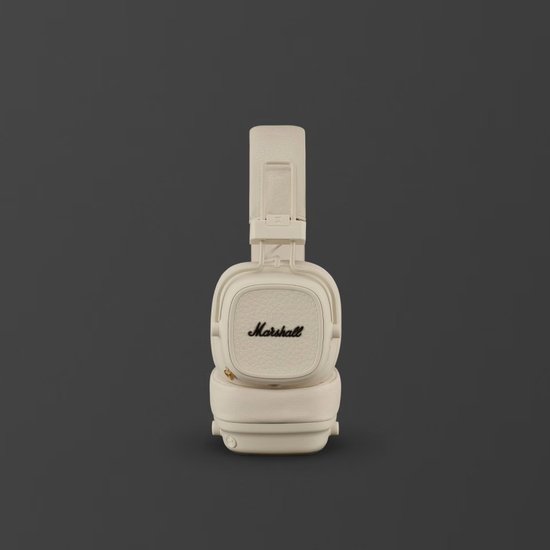 Наушники Marshall Major V Кремовый 1006833 беспроводные, с микрофоном, накладные, портативные, съёмный аудиокабель, Bluetooth 5.3, частотный диапазон: 20-20000 Гц, быстрая зарядка, время работы: 100 ч