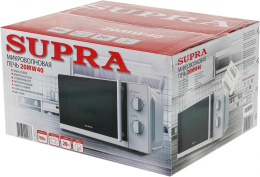Микроволновая Печь Supra 20MW40 20л. 700Вт белый/черный