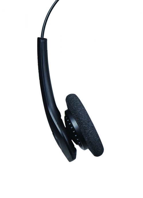 Гарнитура Jabra BIZ 1500 Duo QD, для контактных центров, накладные, проводные, черный [1519-0154]