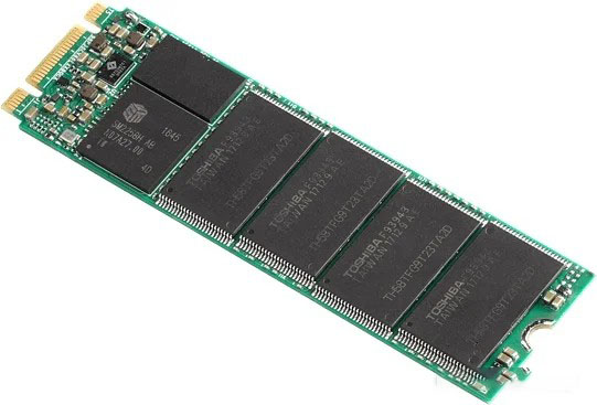 Накопитель SSD M.2 Plextor 256GB PX-256M8VG контроллер Silicon Motion SM2258, 3D TLC NAND, 560/510 MBps, 80000 IOps, MTBF 1.5M