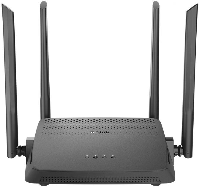 Роутер беспроводной D-Link DIR-825/RU/R7 (DIR-825/RU/R7A) AC1200 10/100/1000BASE-T черный