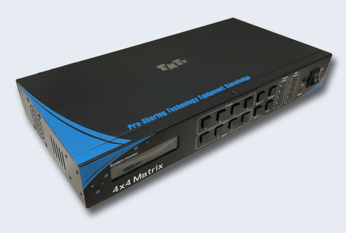 TNTV/TNT MMS-0404ESTE Переключатель, электрон., HDMI, 4 4 устройства, без шнуров, шнуры до 15 м.;макс.разр. до 3840x2160 30Hz 4:4:4 ; 3D,DeepColor 24/30/36 bit,HDCP 1.4; 4 шаблона трансляции;API