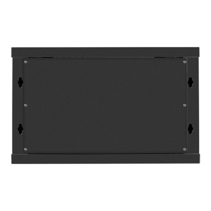 Exegate EX298618RUS Шкаф телекоммуникационный 19" настенный 6U ExeGate EC-WM-6U.600.M.BLACK 19”, 6U, 600x600x370mm ШхГхВ , передняя дверь металл, съемные боковые панели, пыле- и влагозащита IP23, че