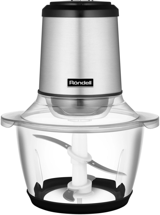 Измельчитель ручной Rondell RDE-1800 1.2л. 600Вт серебристый